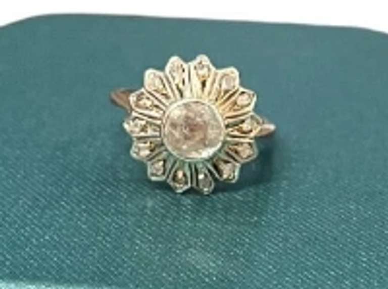 14kt Rose Gold & 1.0 CTW Diamond Ring