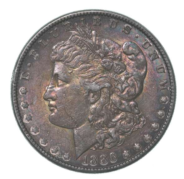 1886 Morgan Silver Dollar