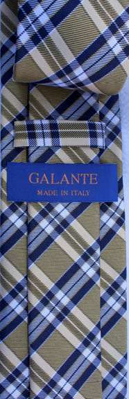 Fine Quality Italian Hand Made Silk Tie By Galante