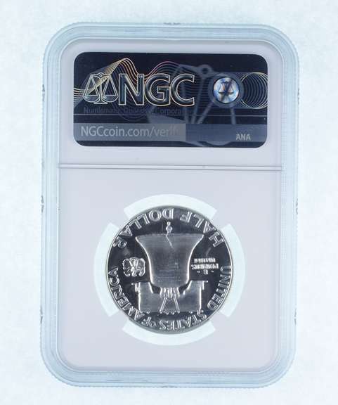 PF68 CAM 1955 Franklin Half Dollar - CAC - Graded NGC