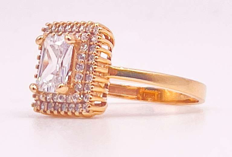 14kt Solid Yellow Gold Cocktail Ring