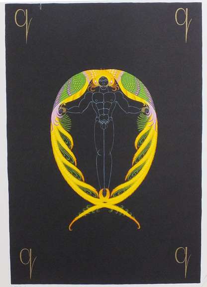 Erte, Original Serigraph hand signed by the artist. Very rare limited edition