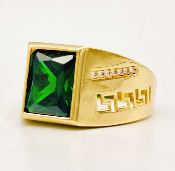 14kt Solid Yellow Gold & Gemstone Ring