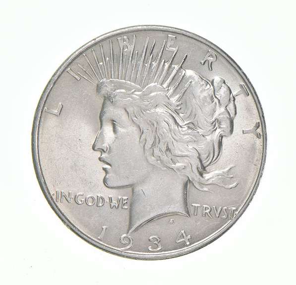 1934-D Peace Silver Dollar