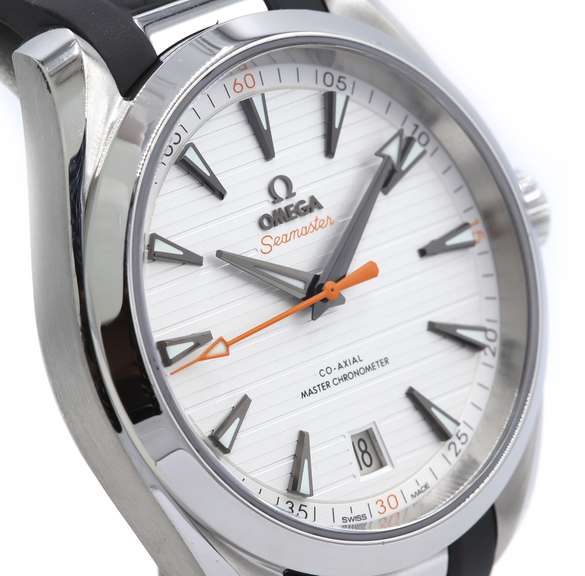 Omega Seamaster Aqua Terra, 41mm, Stainless Steel, Rubber Band