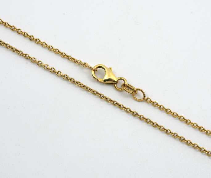 Sturdy Cable Link Necklace