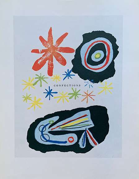 Joan Miro, Confections