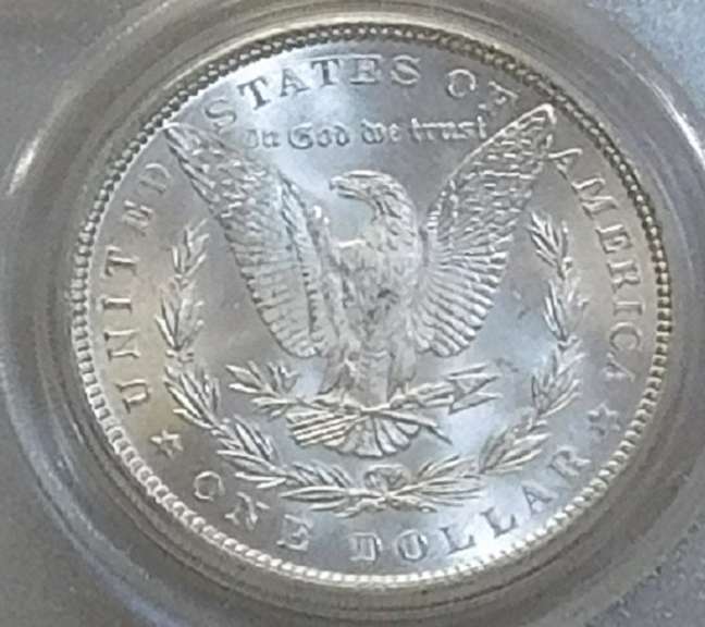 1896 Morgan Dol PCGS MS-64 near GEM