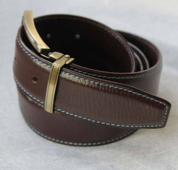 Classy Fine Quality Leather Belt, Made In Italy