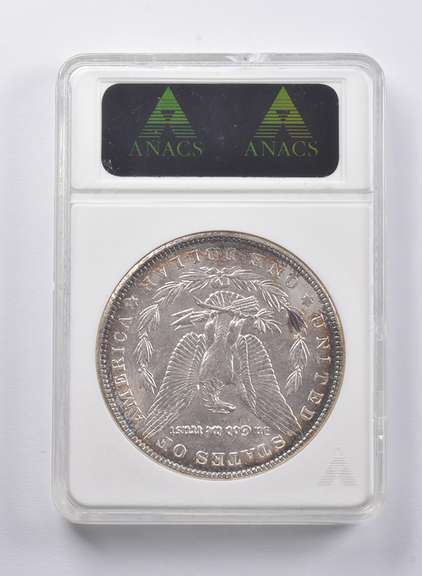 MS61 1900 Morgan Silver Dollar DBL DIE REV VAM-11 ANACS