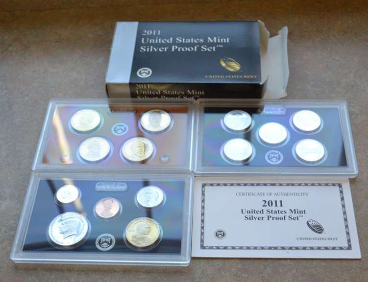 2011 US Silver Proof Set OGP