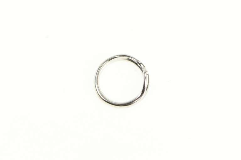 14K White Gold Classic Round Diamond Circle Journey Pendant