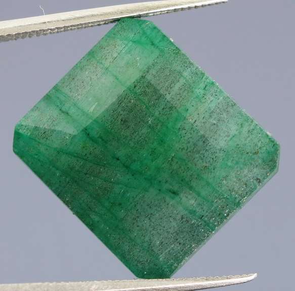 Rich forest green 12.37ct Zambian Emerald