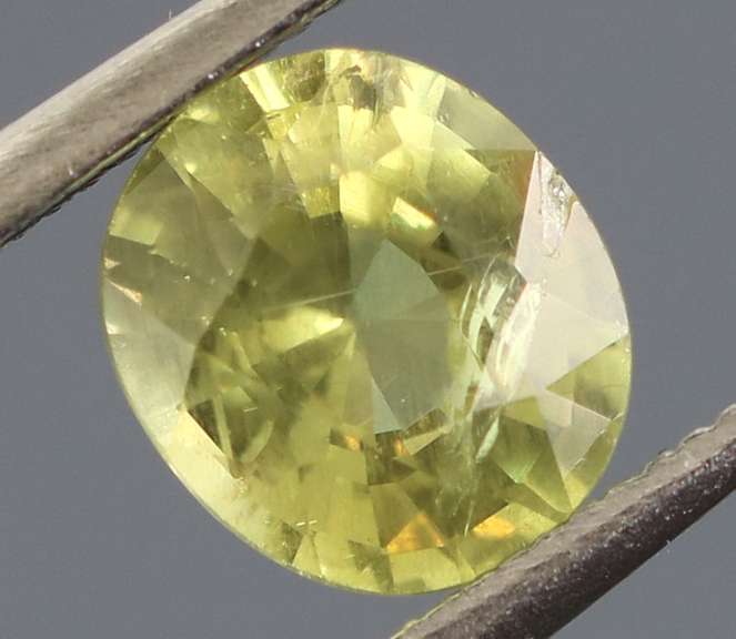 Very rich 1.14ct canary yellow Sapphire