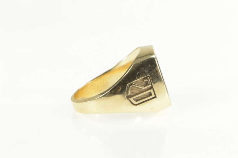 10K Yellow Gold 2009 US Army War College Men's Class Ring