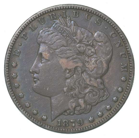 1879-S Morgan Silver Dollar Reverse Rev 78 1878