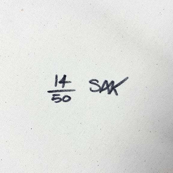 Kaufman $100 by Steve Kaufman (1960-2010)