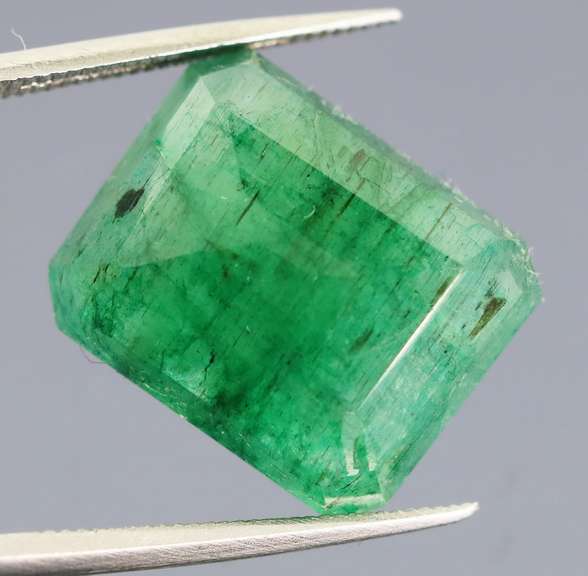 Substantial 8.19ct rich forest green Zambian Emerald