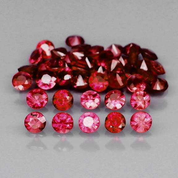 Diamond cut! Unheated! 3.10ct eye clean Ruby set!