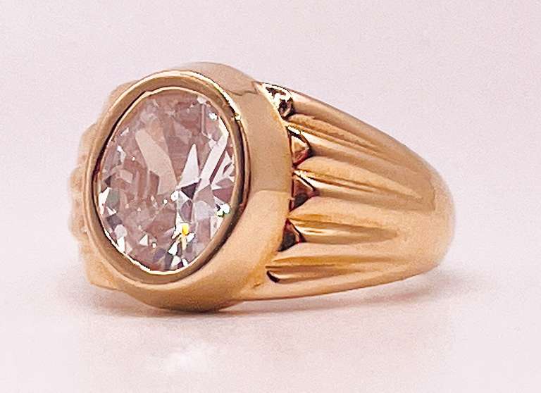 14kt Solid Yellow Gold Cocktail Ring