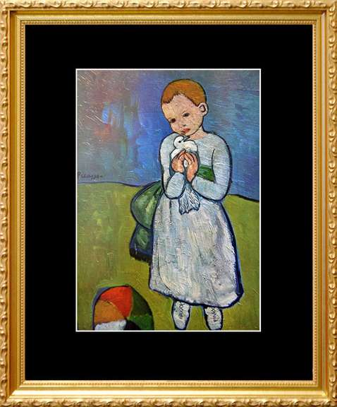 Pablo Picasso, Child Holding A Dove