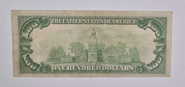 1929 $100 Chicago, IL United States National Currency Note