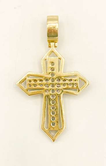 10kt Solid Yellow Gold and 2.30 Carat Diamond Pendant