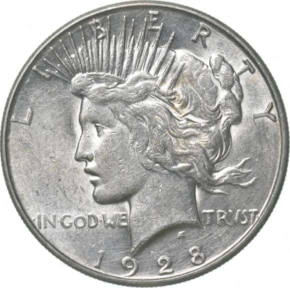 1928-S Peace Silver Dollar
