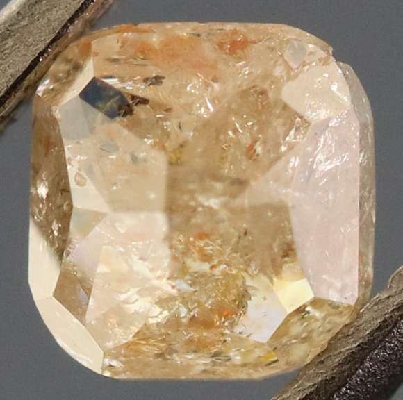 Outstanding .54ct cushion cut champagne Diamond