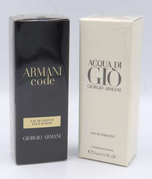 Lot of 2 Giorgio Armnai Parfume