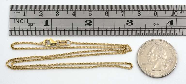 Sturdy Cable Link Necklace