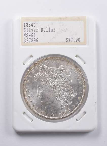1884-O Morgan Silver Dollar Hannes Tulving