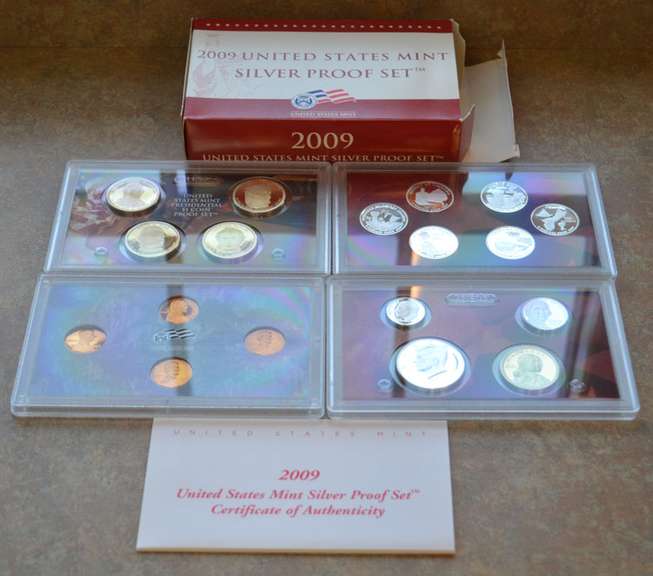 2008 US Silver Proof Set OGP