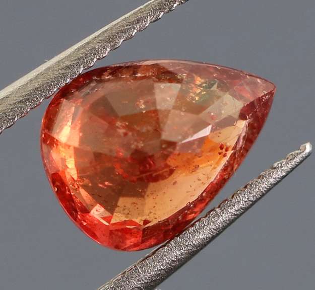 RARE! Untreated 1.26ct mandarin Sapphire