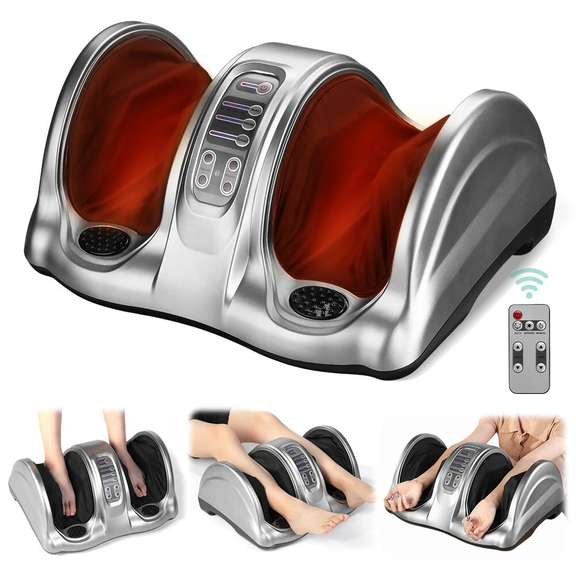Foot Massager with Shiatsu Kneading