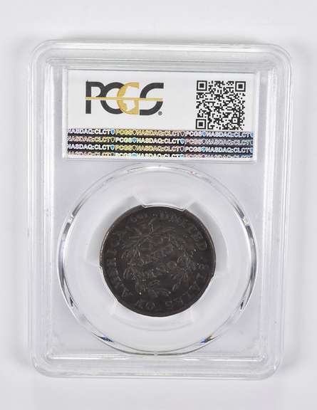 VF25 1798 Draped Bust Large Cent S-187 2nd Hair Style PCGS