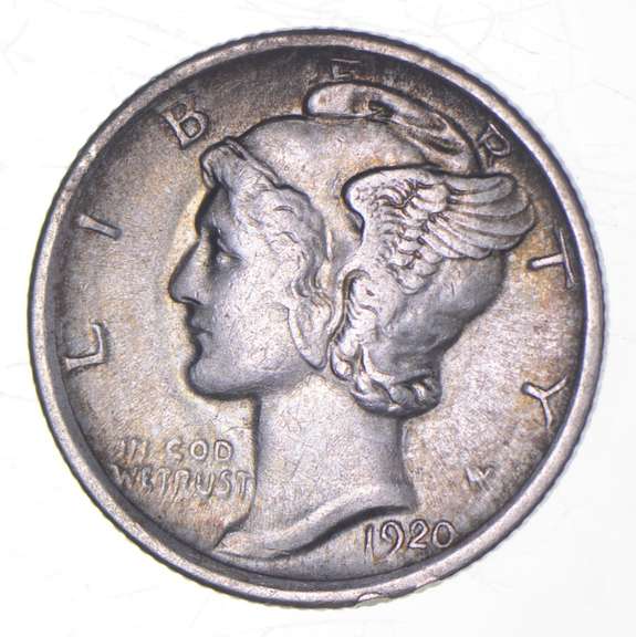 1920 Mercury Dime