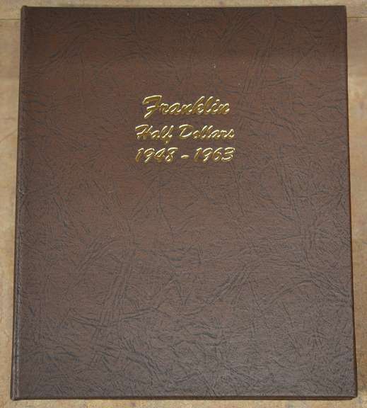 Complete 1948-1963 Franklin Half Dollar Dansco Album