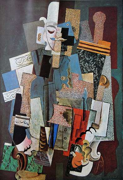 Pablo Picasso, Man With A Pipe