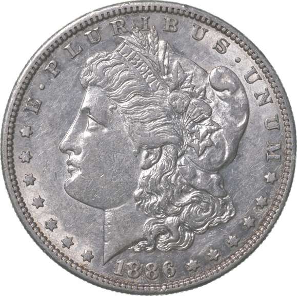 1886-S Morgan Silver Dollar