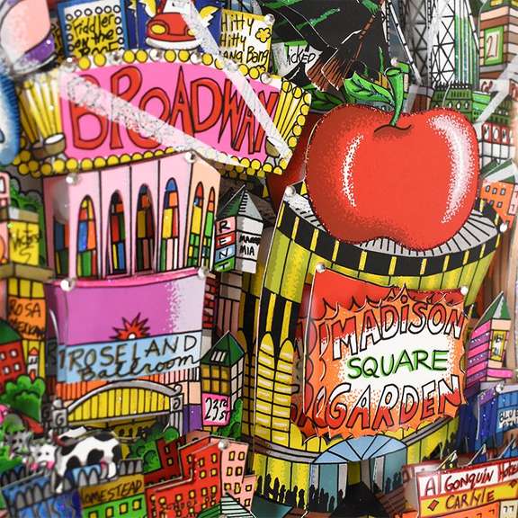 There's Music NY by Fazzino, Charles