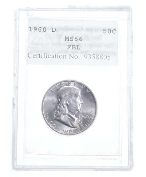 1960-D Franklin Half Dollar