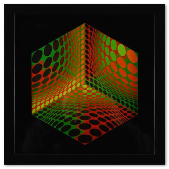 Tupa - 2 by Vasarely (1908-1997)