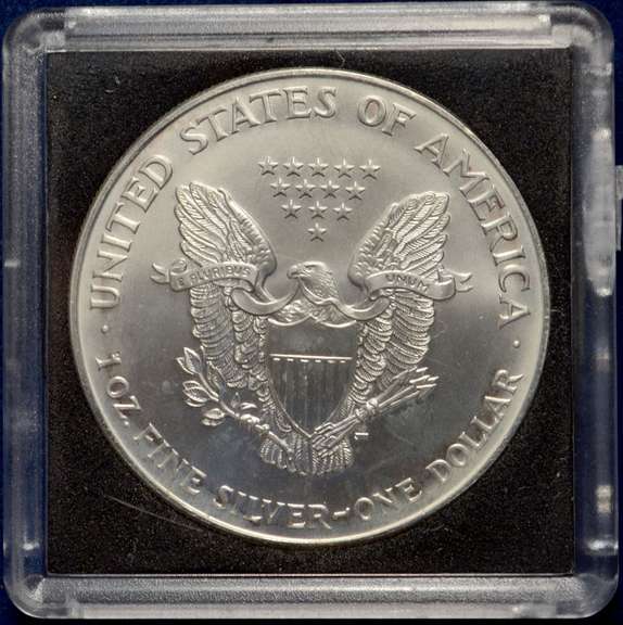 1996 American Silver Eagle BU In Plastic Capsule