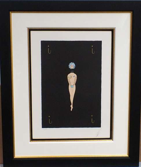Erte, Original Serigraph hand signed by the artist. Very rare limited edition