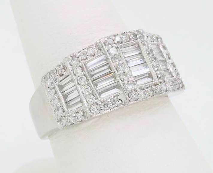 Elegant Diamond Anniversary Band