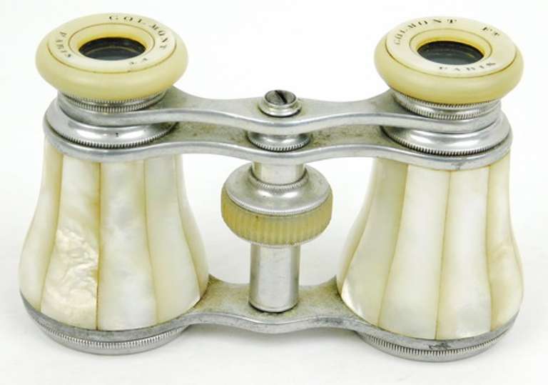 Antique French Mother of Pearl Opera Glasses