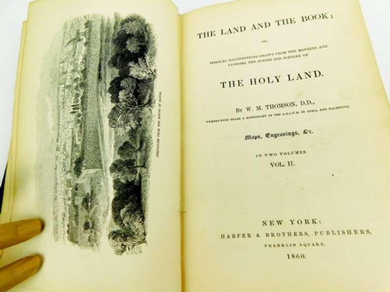1860 The Holy Land, 2 Volumes