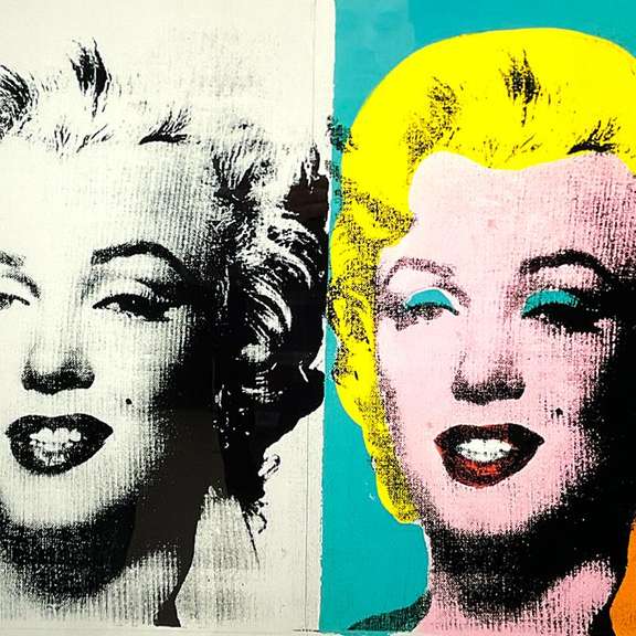Double Marilyn by Warhol (1928-1987)