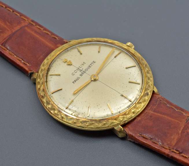 Refined 18K YG Corum Men's Wristwatch